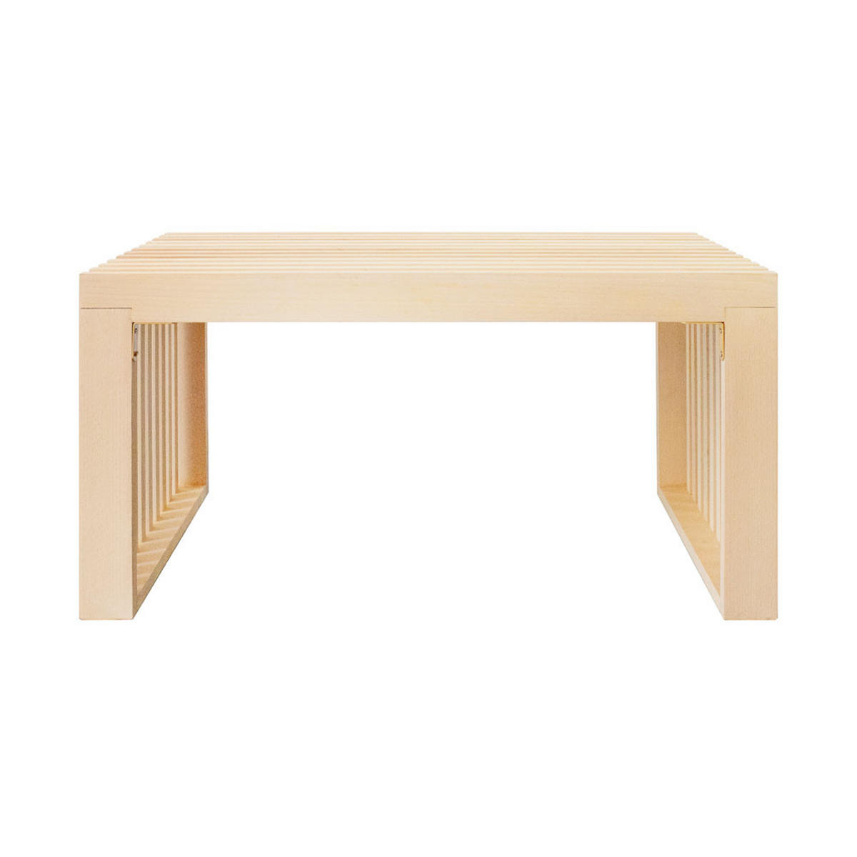 SITZBANK LORA - Natur, 78 cm - Naturfarben, Holz (78/42/40cm) - Home Deluxe