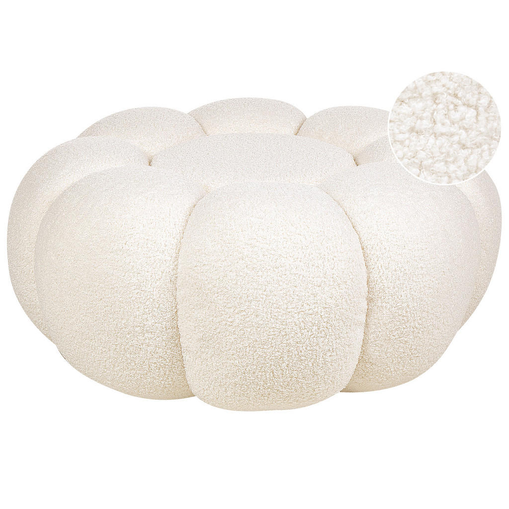 POUF alb Beaufort