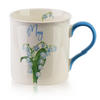 BECHER Mes blau 8.5/10/9 cm Porzellan - Hellblau, Keramik (0.32L) - Mondex