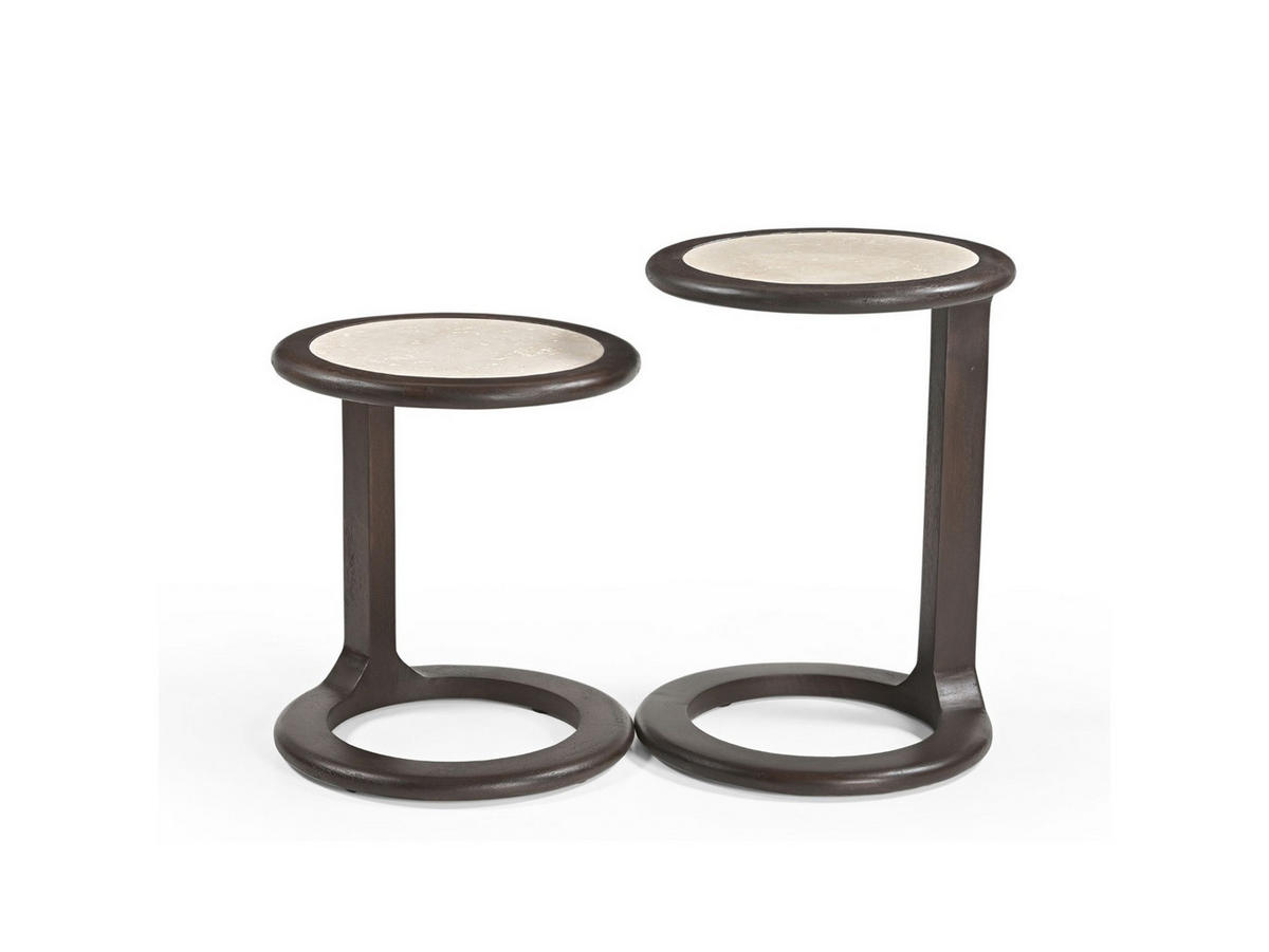 BEISTELLTISCH Vinn Mangoholz 40 cm / 40 cm Braun - Braun, Holz (40/40/55cm) - Villa Möbel