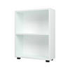 BÜCHERREGAL Vara - Weiß, Holzwerkstoff (55/72/20cm) - [en.casa]