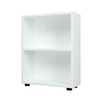 BÜCHERREGAL Vara - Weiß, Holzwerkstoff (55/72/20cm) - [en.casa]