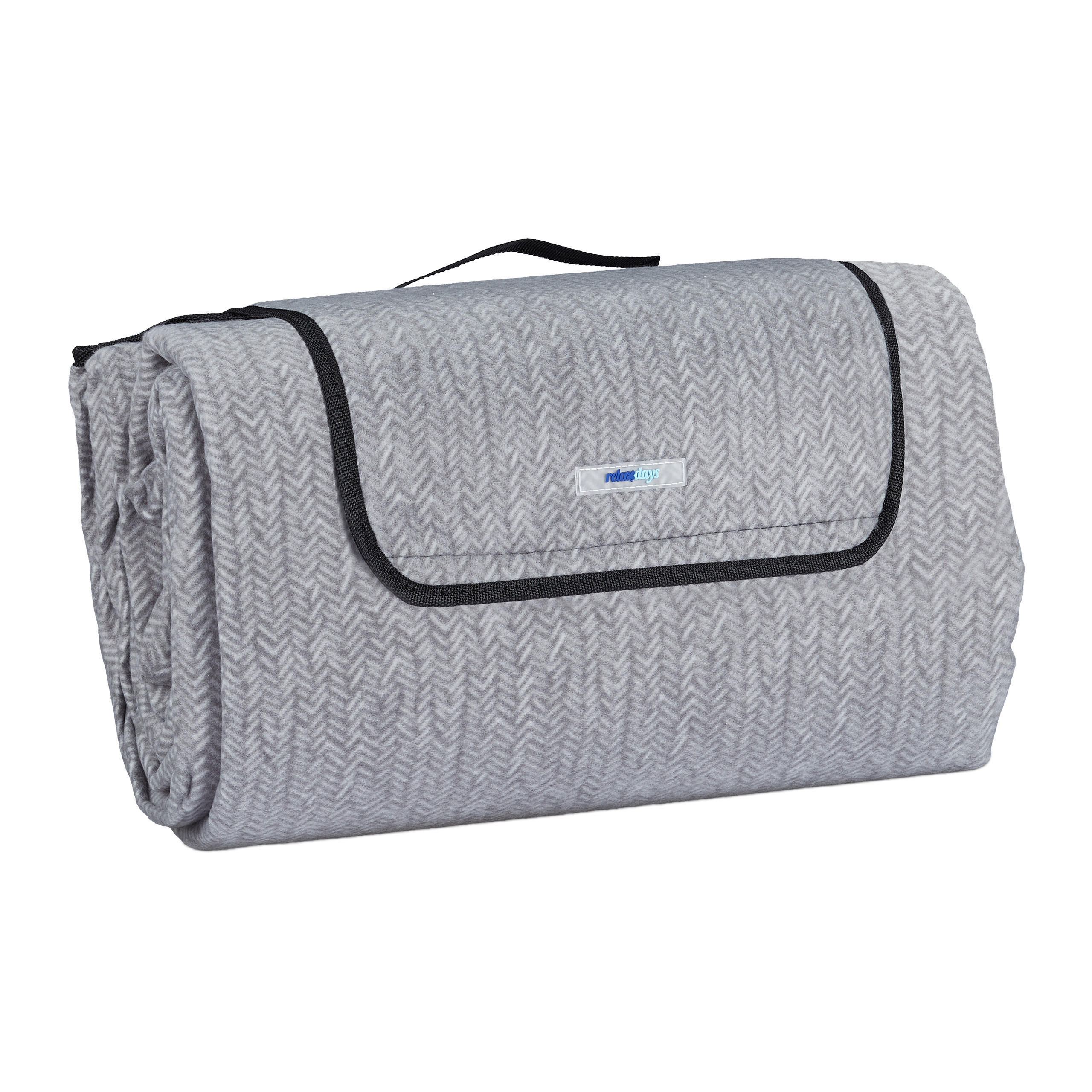 PIKNIKOVÁ deka - různobarevná, kov/textil (300/200cm) - Relaxdays