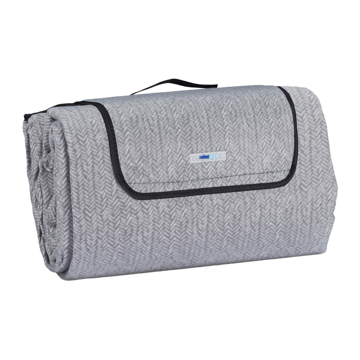 PIKNIKOVÁ deka - různobarevná, kov/textil (300/200cm) - Relaxdays