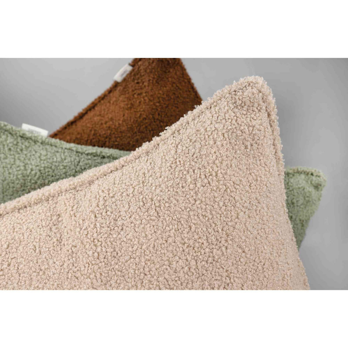 ZIERKISSENHÜLLE DEKOKISSENHÜLLE CUTE 2er Set - Beige, Textil (45/45cm) - Esprit