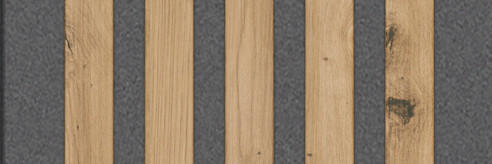 Serie Lamella - antracit a dub