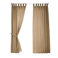 VORHANG 2ER SET POTSDAM HxB 245x140 cm Sand - Sandfarben, Textil (140/245cm) - Gardinenbox