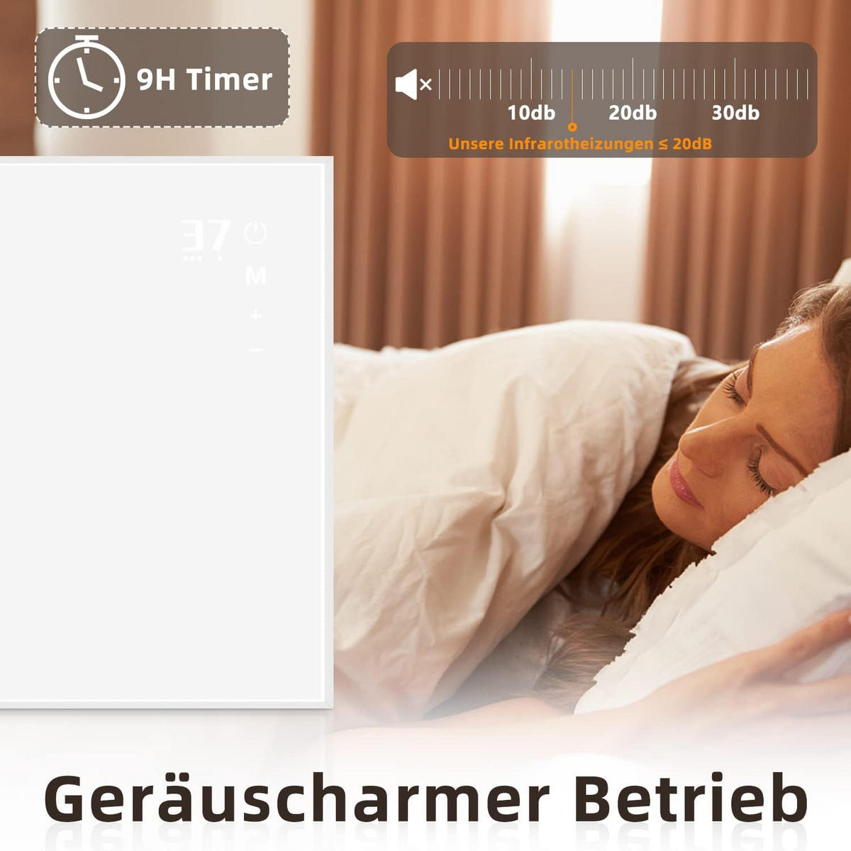 HEIZKÖRPER Ember 98.5/58.5/9 cm - Weiß, Naturmaterialien (58.5/9/98.5cm) - ZMH