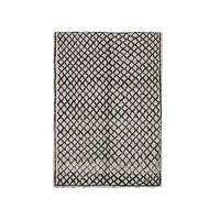 BERBERTEPPICH aus reiner Wolle 163x 232 cm - Beige, Naturmaterialien (163/232cm) - AFK Living