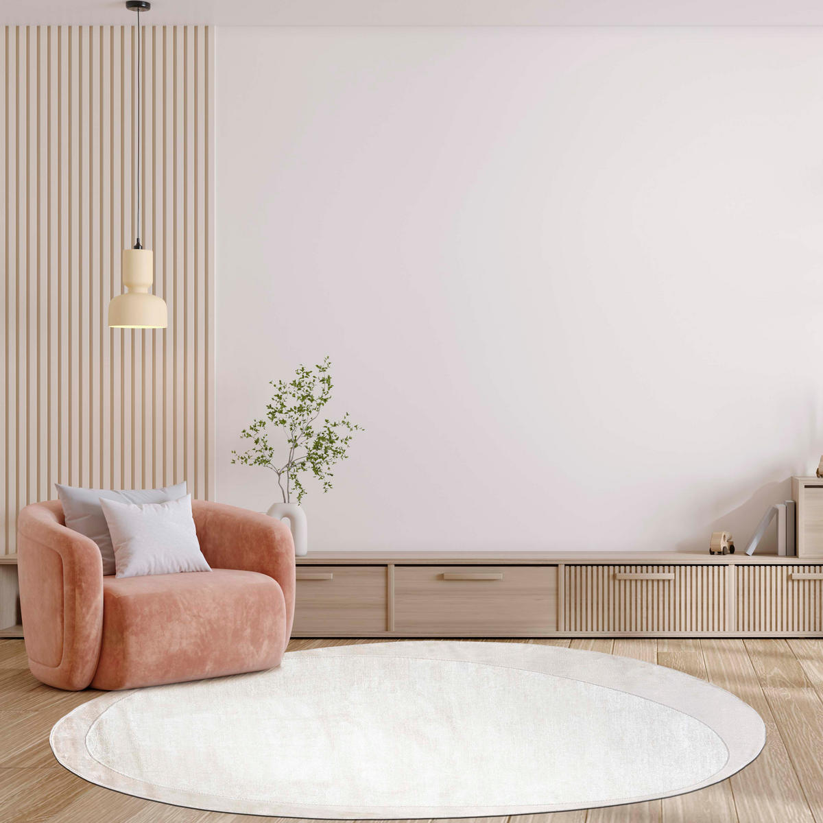 TEPPICH Weiß Abstrakt - Kurzflor Unregelmäßig Unregelmäßige Form - Ecru - 200 x 300 cm - Creme, Textil (200/300cm) - Mazovia