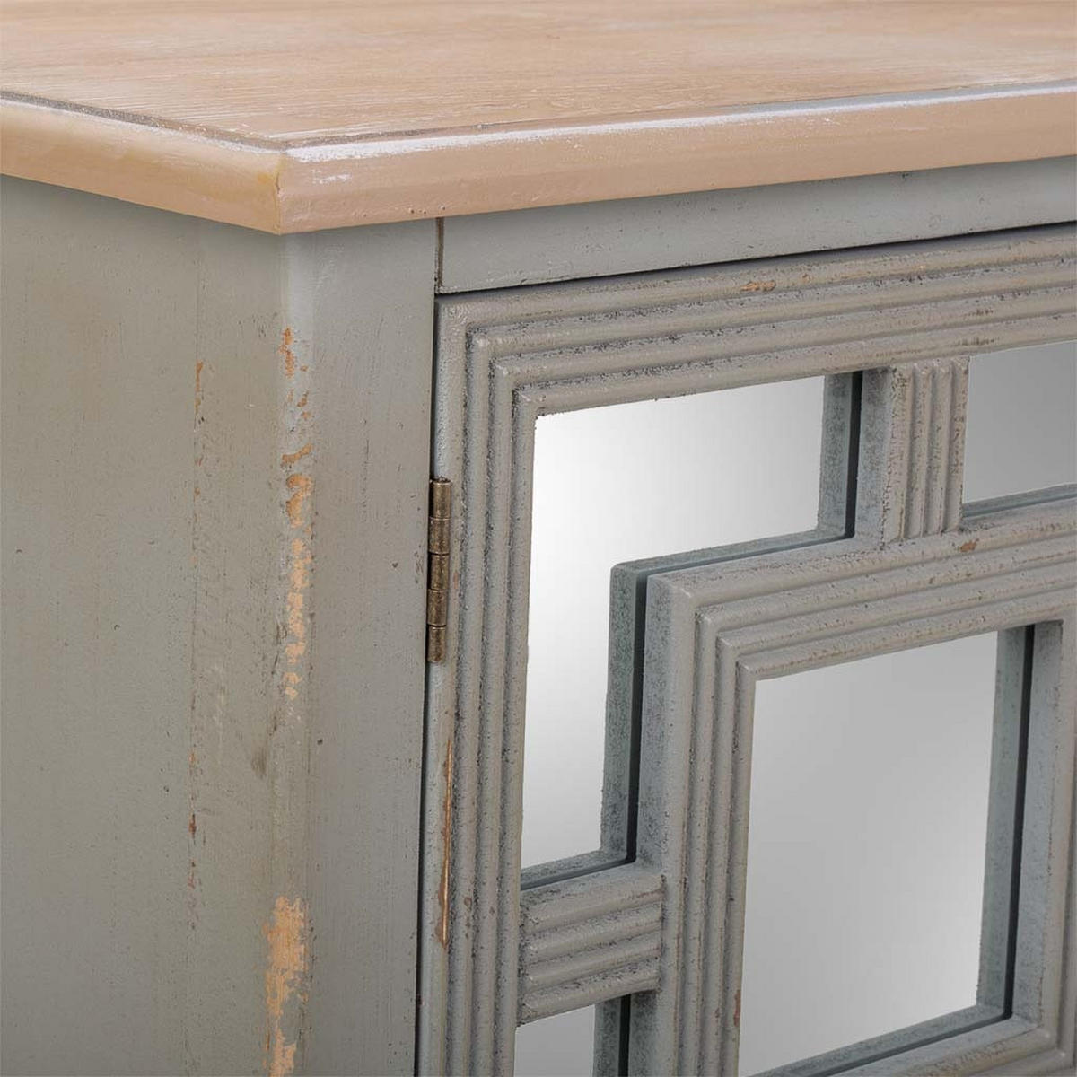 KONSOLE aus Holz 83x36x57 cm - Grau, Holz (36/83/56.5cm) - Wanderlust