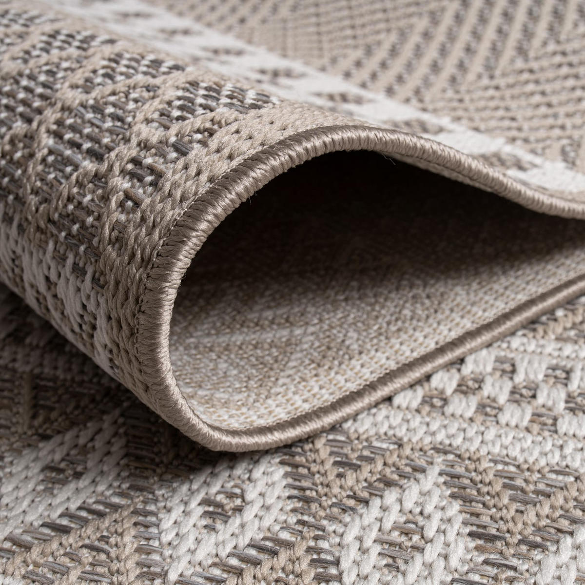 OUTDOORTEPPICH 80/150 cm Vermont 183 - Beige, Kunststoff (80/150cm) - Paco Home