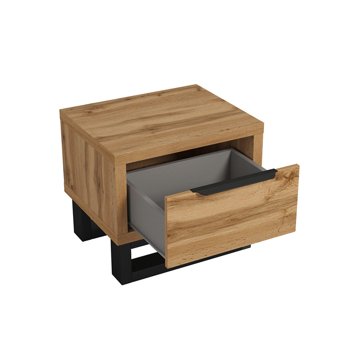 NOČNÍ STOLEK Eden Dřevo - hnědá, kompozitní dřevo (55/49/45cm) - Petits-meubles