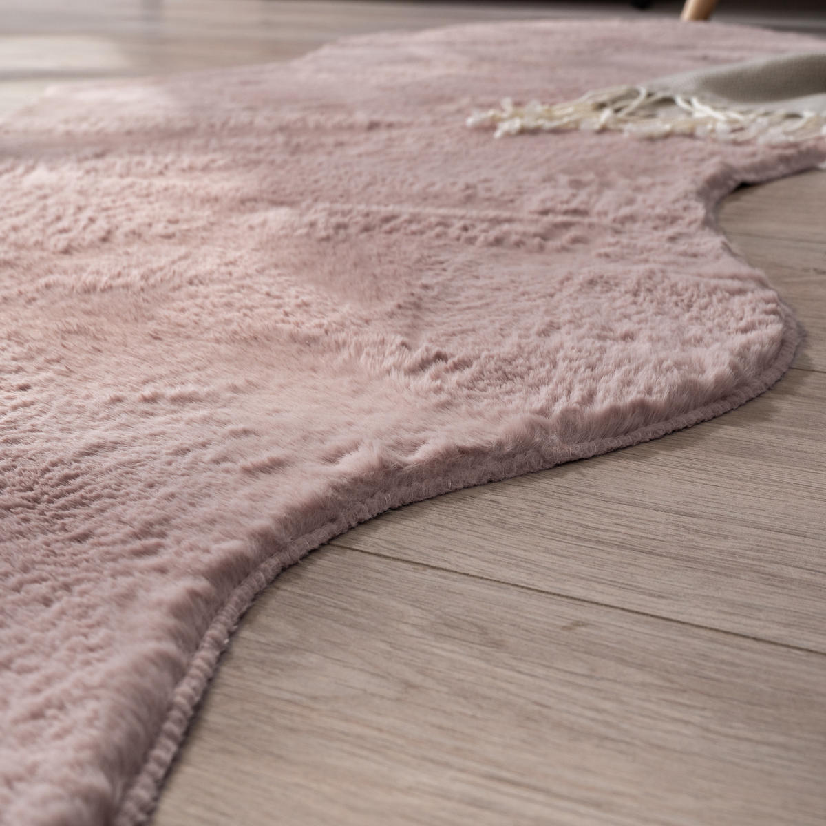KURZFLORTEPPICH 70/200 cm Pelt 640 - Rosa, Textil (70/200cm) - Paco Home