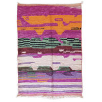 BERBERTEPPICH aus reiner Wolle 174x 264 cm - Multicolor, Naturmaterialien (174/264cm) - AFK Living