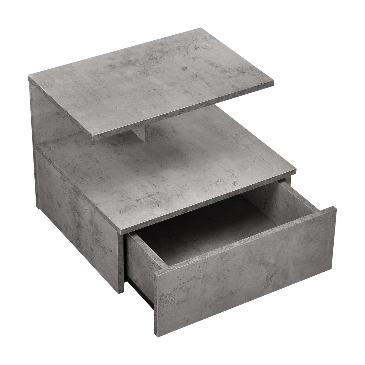 WANDSCHRANK Amberg - Grau, Holzwerkstoff (40/31/35cm) - [en.casa]