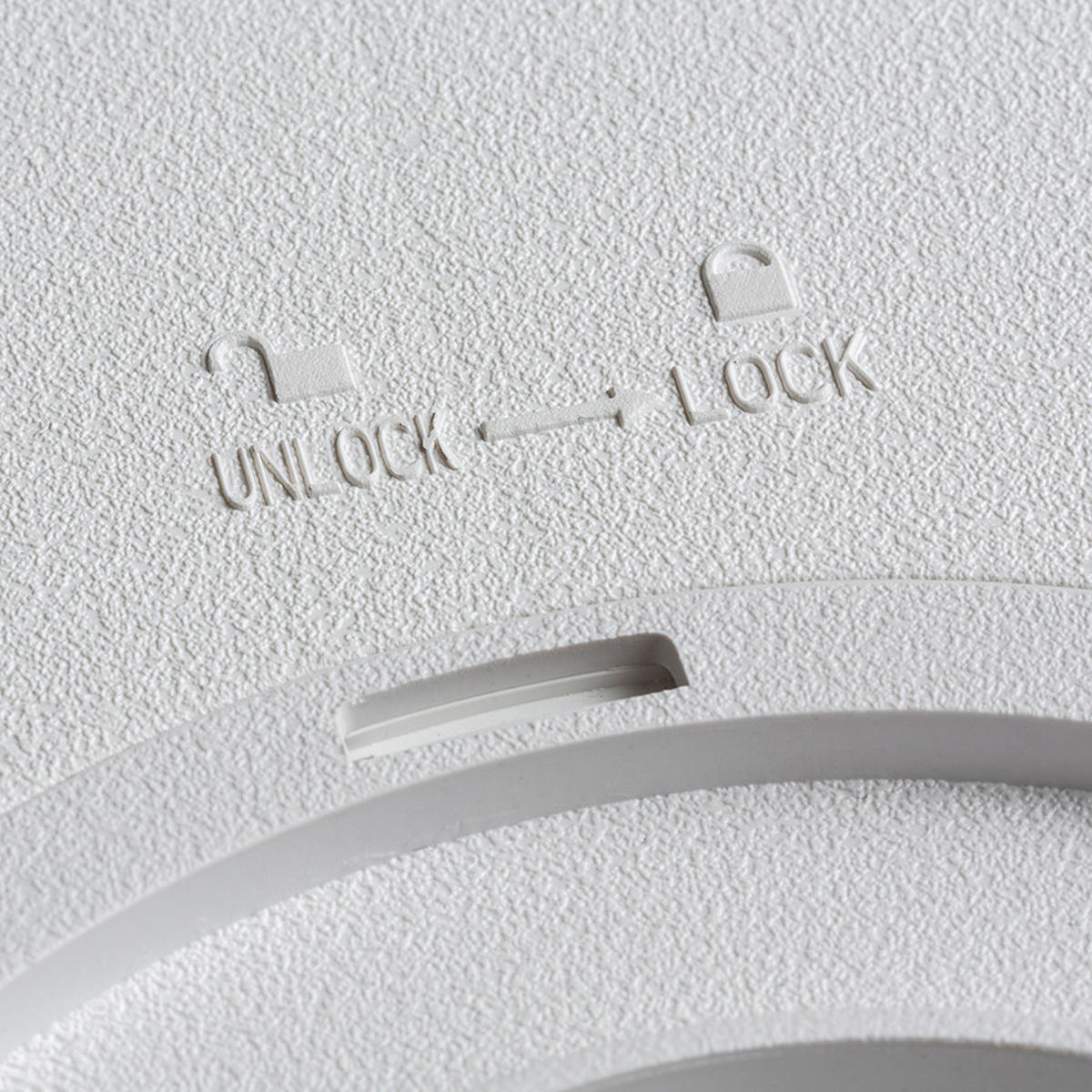 AUFBAULEUCHTE LANA 23 weiß Kunststoff 18 W - Weiß, Kunststoff (23/23/2.5cm)