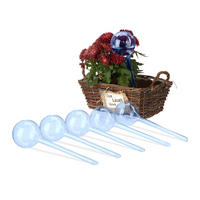 6XBEWÄSSERUNGSKUGEL - Blau, Kunststoff (8/28/8cm) - Relaxdays