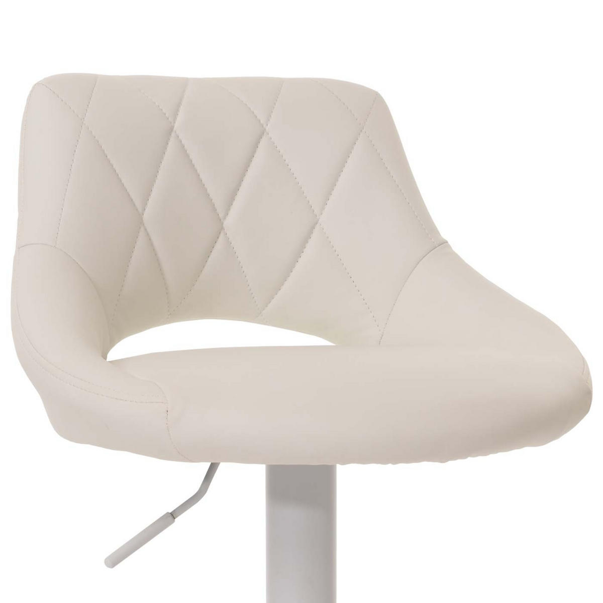 BARHOCKER Weiß 2er-Set - Weiß, Textil (47/107/44cm) - MCW