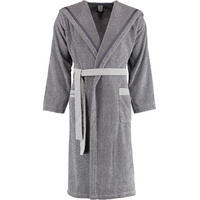 BADEMANTEL UNISEX KAPUZE MELANGE MARINE-LIGHT SILVER - Blau, Textil (Snull) - Marc O'Polo