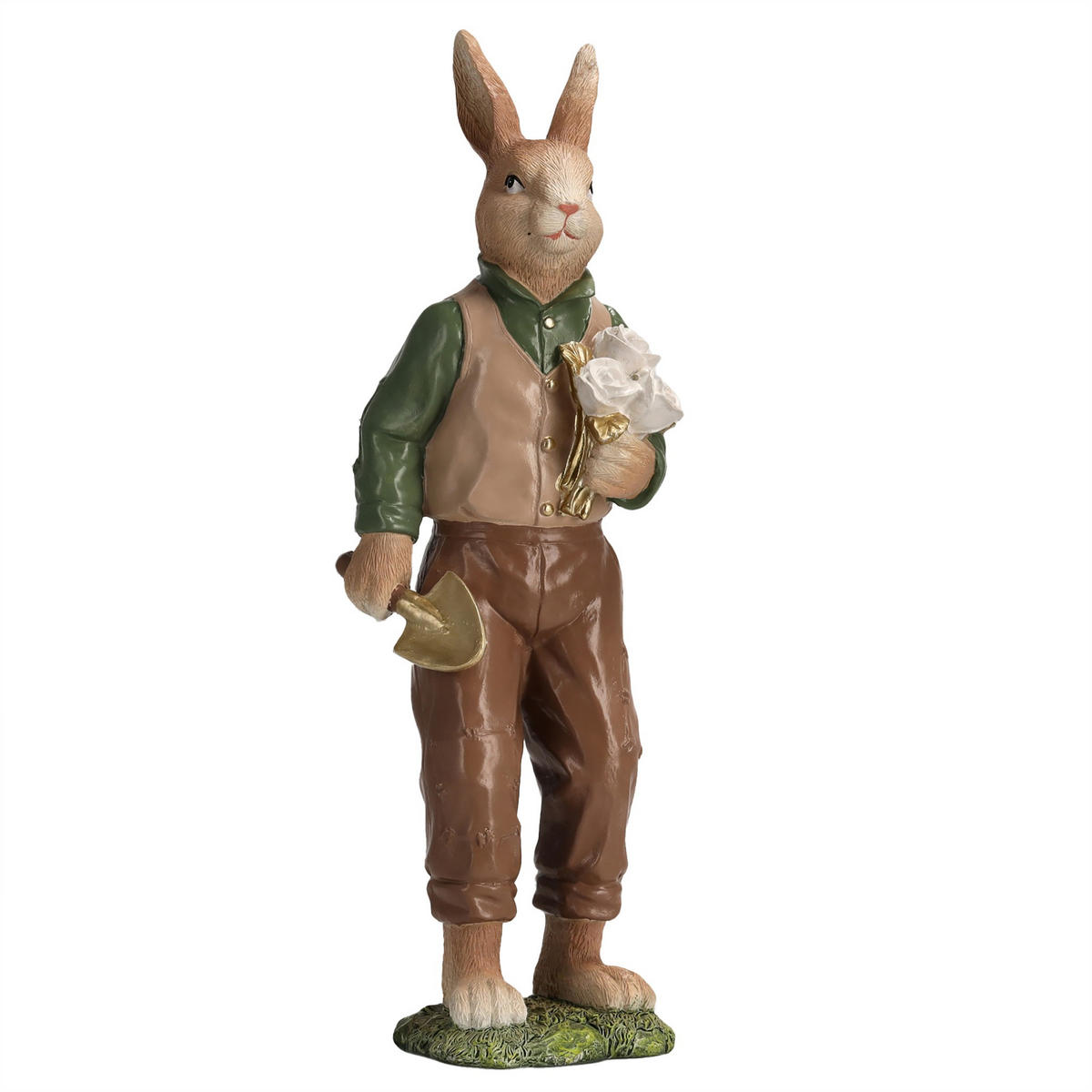 DEKOFIGUR Flapp - Grün, Kunststoff (10.5/35/9cm) - home&you