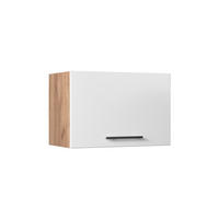 HÄNGESCHRANK Fame-Line, Weiß Hochglanz/Goldkraft Eiche, 60 cm - Honigeiche/Weiß Hochglanz, Holzwerkstoff (60/40/34.1cm) - Vicco