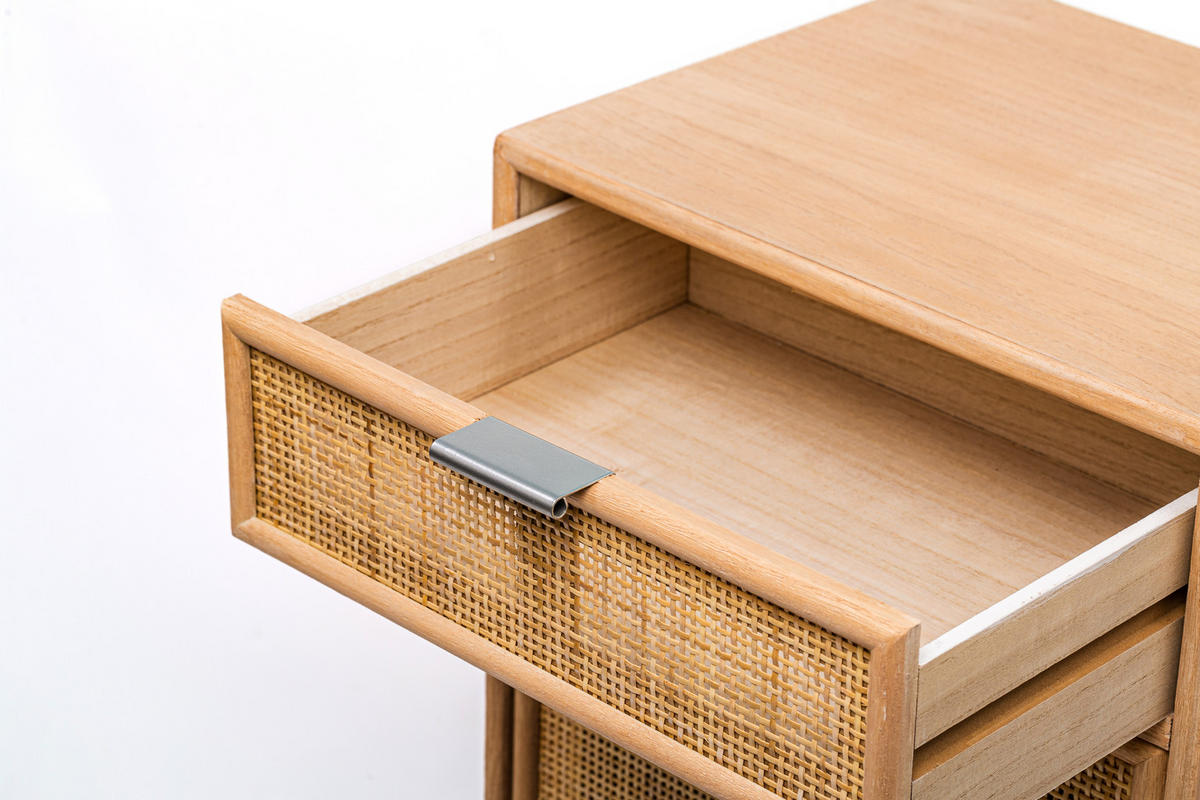 NACHTTISCH Rechteckig Braun 42 x 36 x 71 cm - Braun, Holz (42/71/36cm) - Nordlys