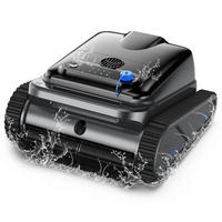 POOLROBOTER Y50S, 185 m² Reinigung - Schwarz, Kunststoff (33/33cm) - Kaket