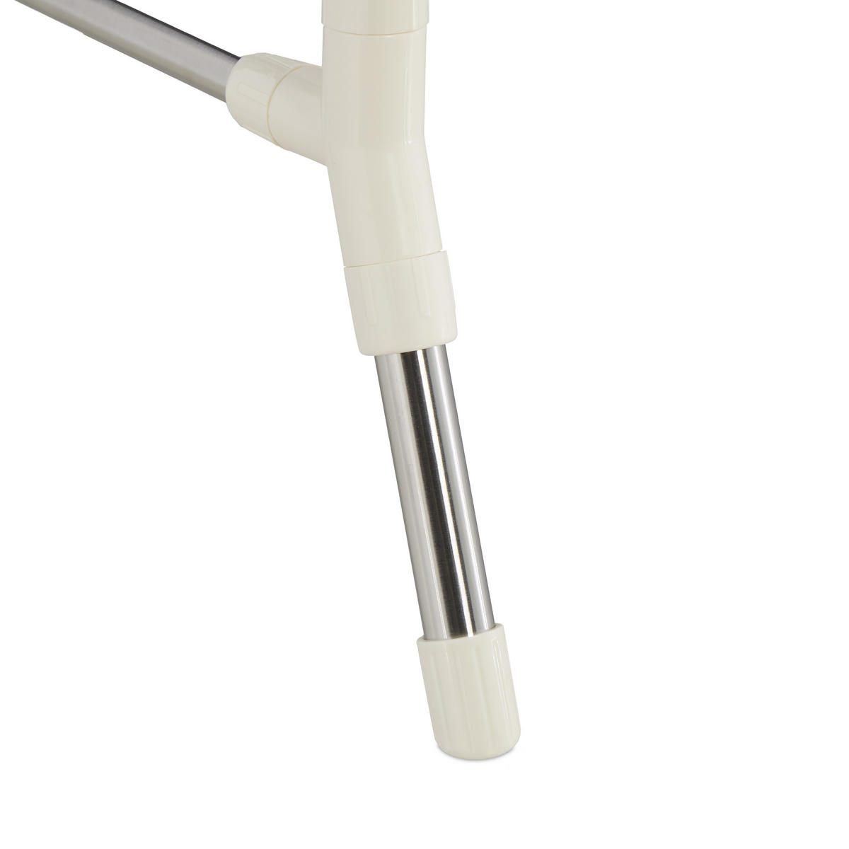 POLICA na pračku - strieborná, kov/plast (100/179/50cm) - Relaxdays