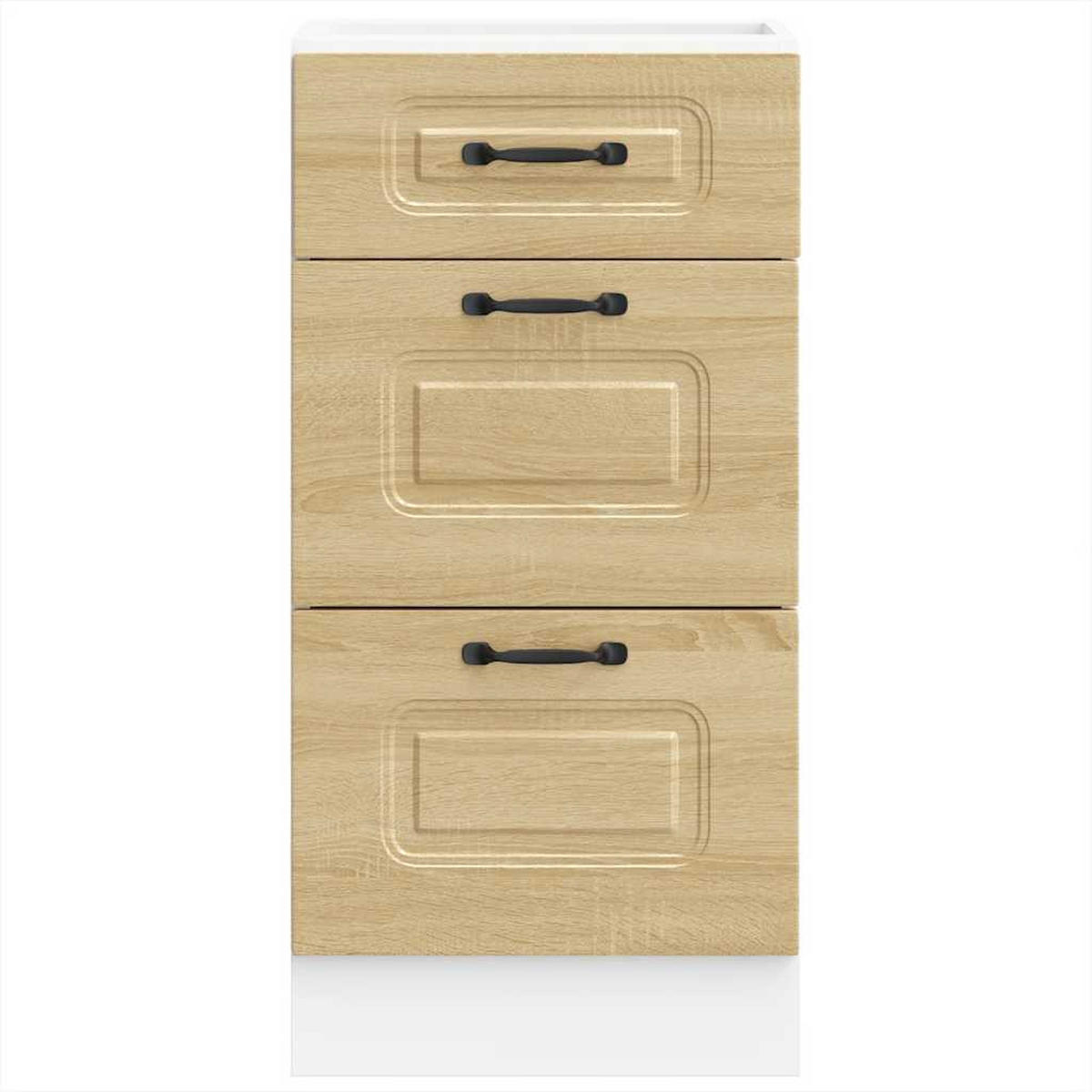 KÜCHENUNTERSCHRANK Kalmar Sonoma-Eiche Holzwerkstoff - Sonoma Eiche, Holzwerkstoff (46/81.5/40cm) - vidaXL