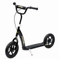 KICKSCOOTER Schwarz - Schwarz, Kunststoff/Metall (80/120/52cm) - Jamb