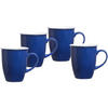 KAFFEEBECHER Doppio Indigo Blau 320 ml 4er Set - Blau, Keramik (0.32L) - Ritzenhoff Breker