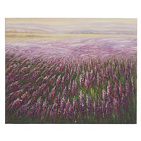 ÖLGEMÄLDE BLUMENFELD HANDGEMALT Mehrfarbig - Multicolor, Textil (100/80cm) - MCW