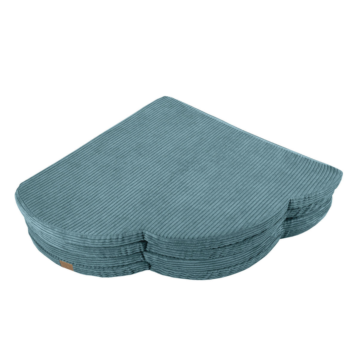 SPIELMATTE für Kinder, Wolke, Aesthetic, Türkis - Türkis, Textil (160/160cm) - MeowBaby