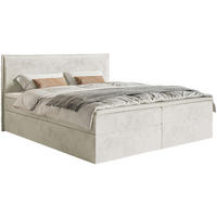 BOXBETT Softie Greige Velours wasserabweisend 140x200 cm - Taupe, Textil (140/200cm) - Selsey