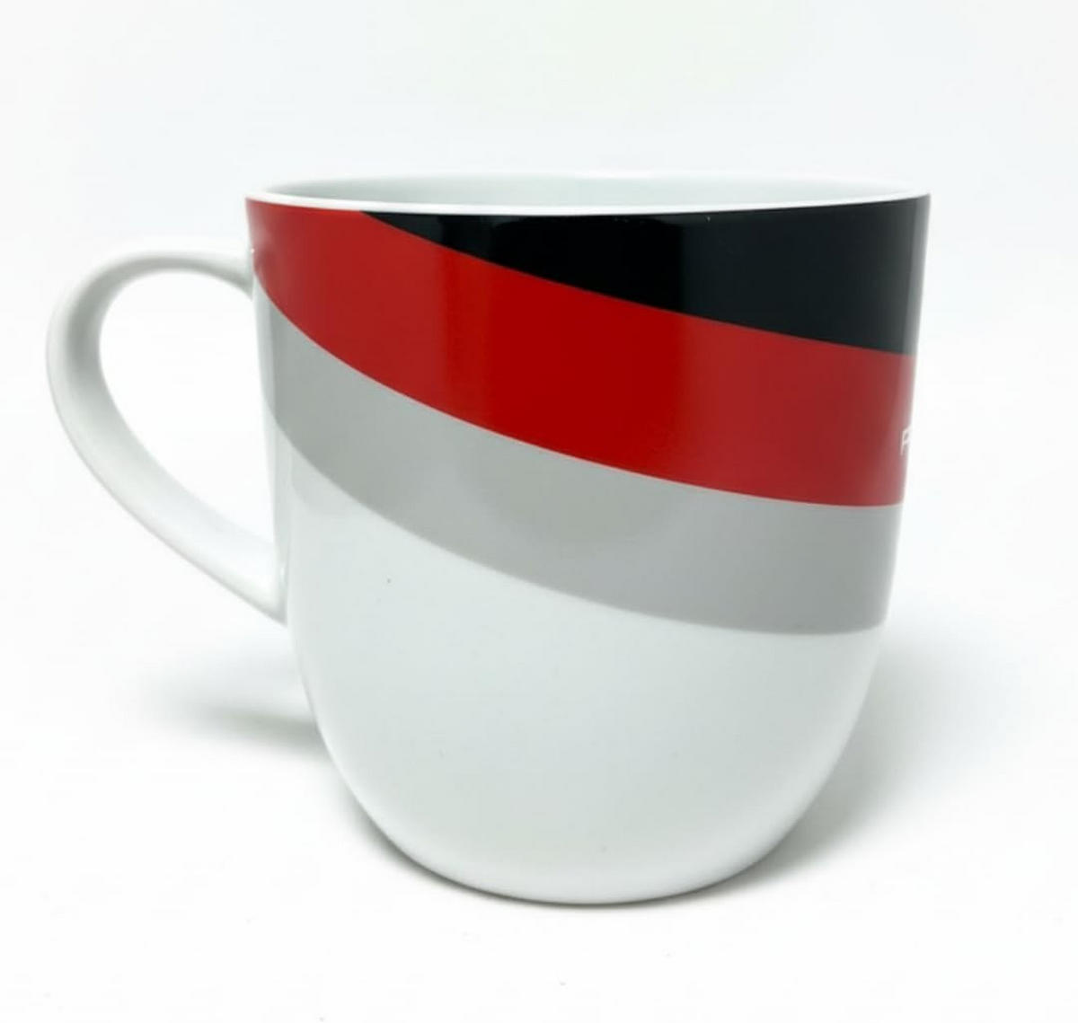 KAFFEEBECHER - Collector’s Cup No. 6 Schwarz Porzellan 500 ml Limited Edition Motorsport Design - Rot/Schwarz, Keramik (0.5L) - Porsche