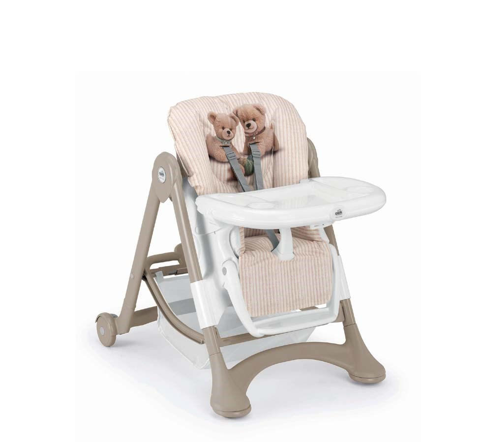 KINDER-HOCHSTUHL Campione - Weiß, Kunststoff/Textil (307/980/627cm) - Cam il Mondo del Bambino S.p.A.