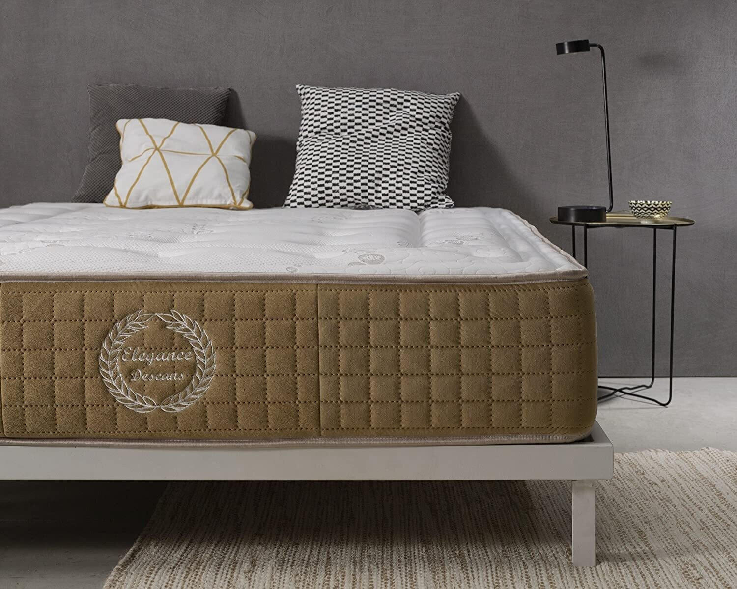 Thumbnail - Simpur Matratze, Weiß, Textil, H2 + H3, Füllung: Polyetherschaumkern, Rechteckig, 90x200 cm, Oeko-Tex® Standard 100, bes...