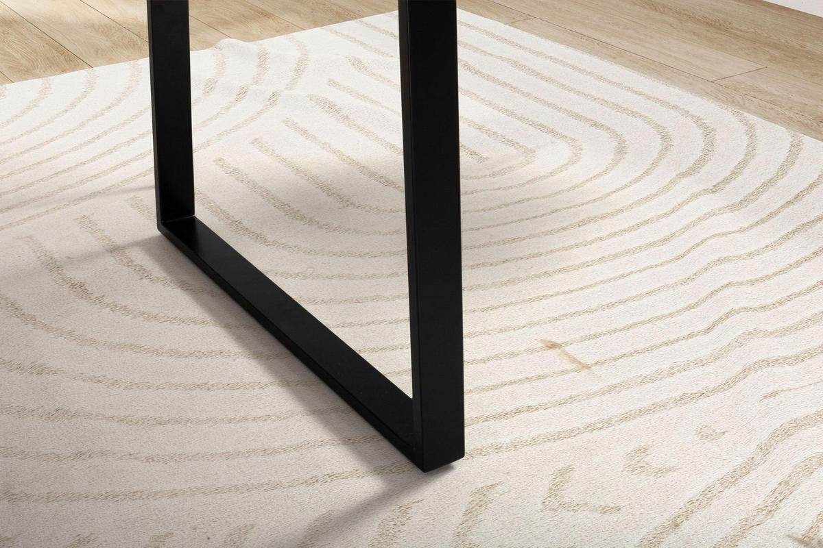 SCHREIBTISCH Massivholz Baumkante Handgefertigt Akazie TARN, Goldbraun-Schwarz 200x100x76 cm - Schwarz/Braun, Holz/Metall (100/200/76cm) - KADIMA DESIGN