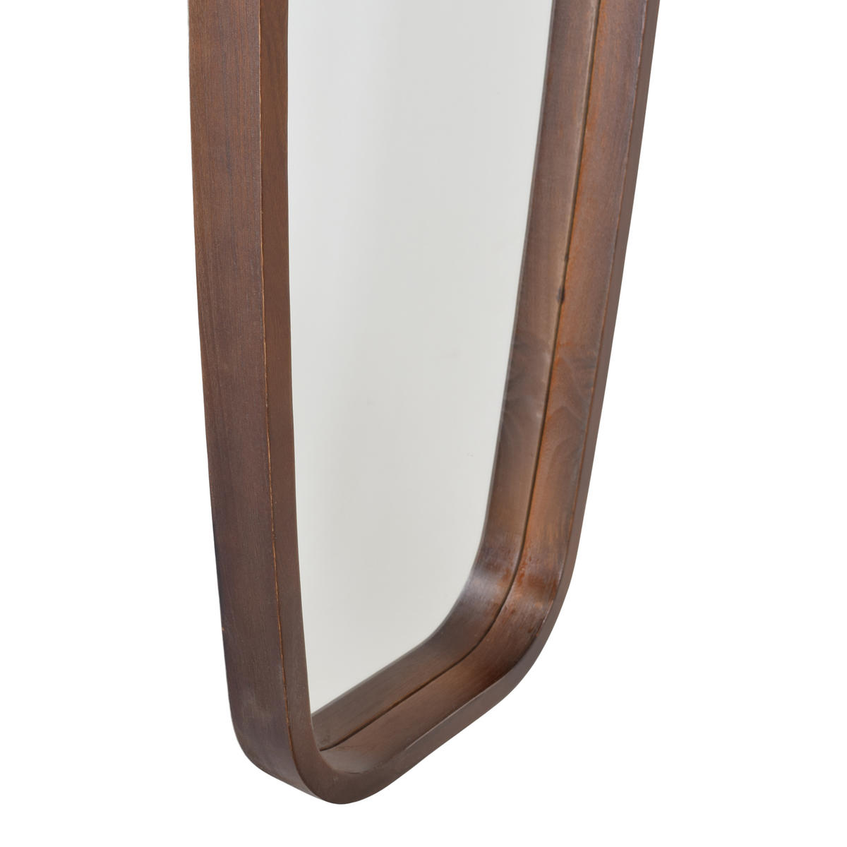 WANDSPIEGEL Eva - Haselnussfarben, Metall (40/120/3cm)