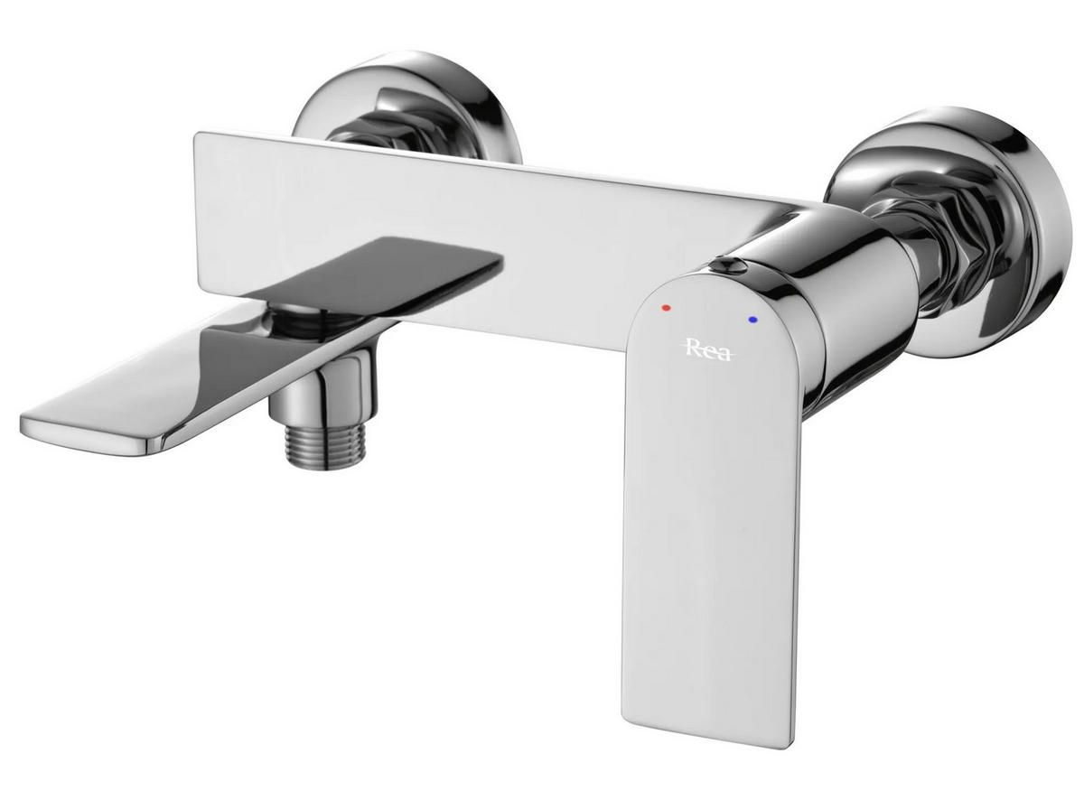 WANNENARMATUR Rea Storm Chrome - Chromfarben, Metall (19.5/12/14.5cm) - REA
