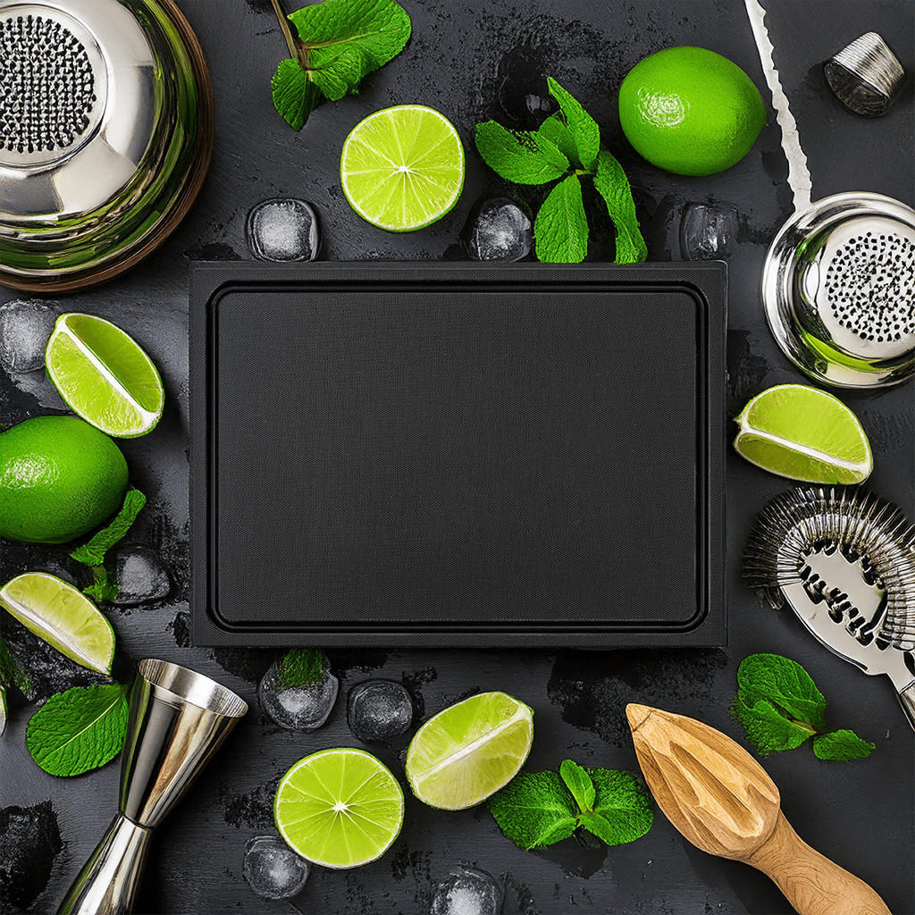 Thumbnail - Muvell Schneidebrett, Schwarz, Kunststoff, 25x35 cm, Küchenzubehör, Schneidebretter