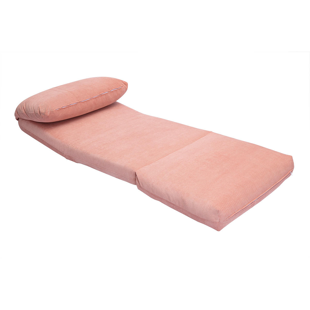 SCHLAFSESSEL 1-Sitzer Cord Rosa SPENCER - Pink, Textil (82/62/82cm) - Miliboo