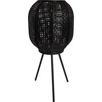 LATERNE Macy - Schwarz - 32/32/66 cm - Schwarz, Metall (32/66/32cm) - Lesli Living
