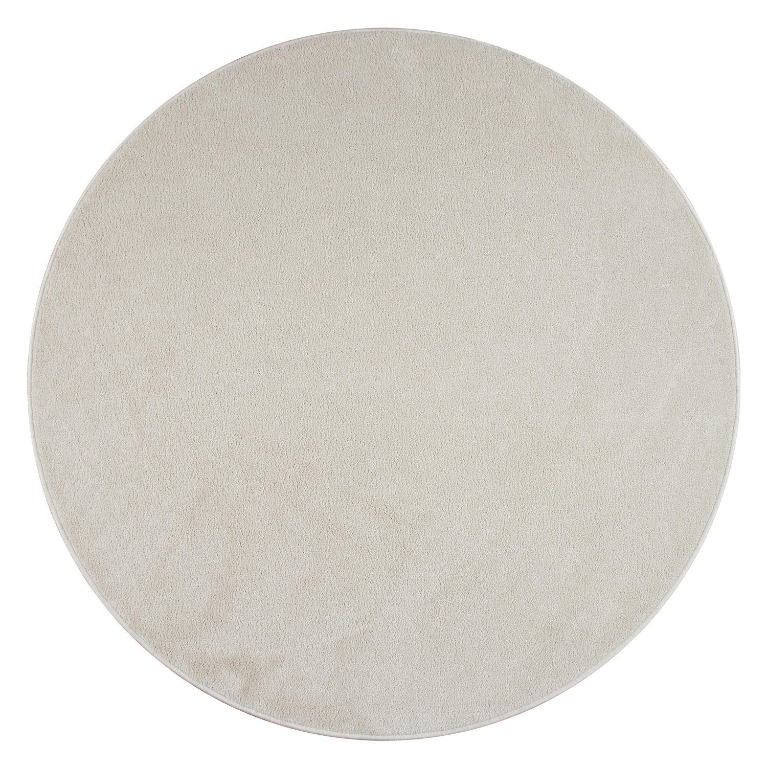 TT Home Flachwebeteppich Creme 200x200 cm