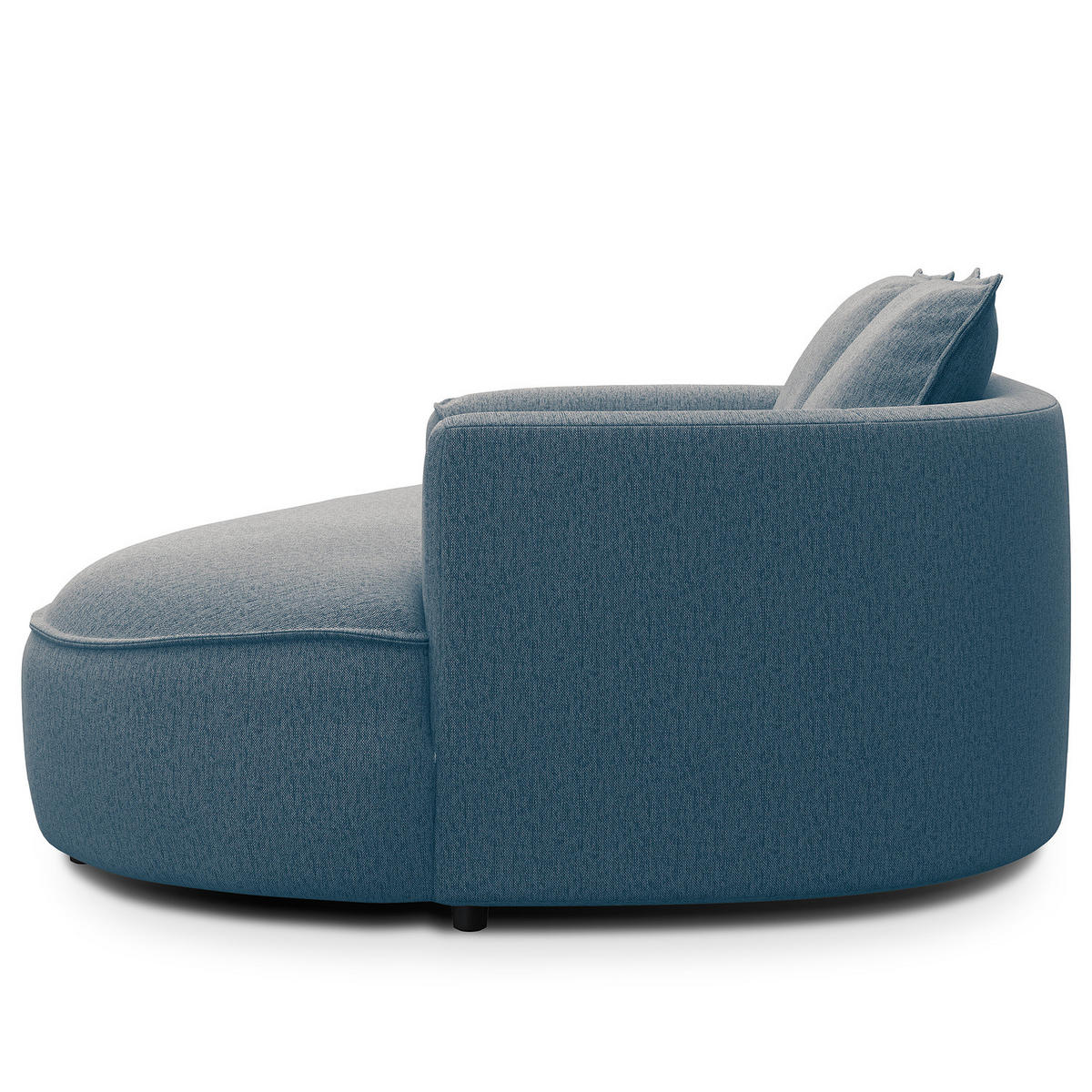 2,5-SITZER SOFA - Blau, Textil (217/82/156cm) - home24