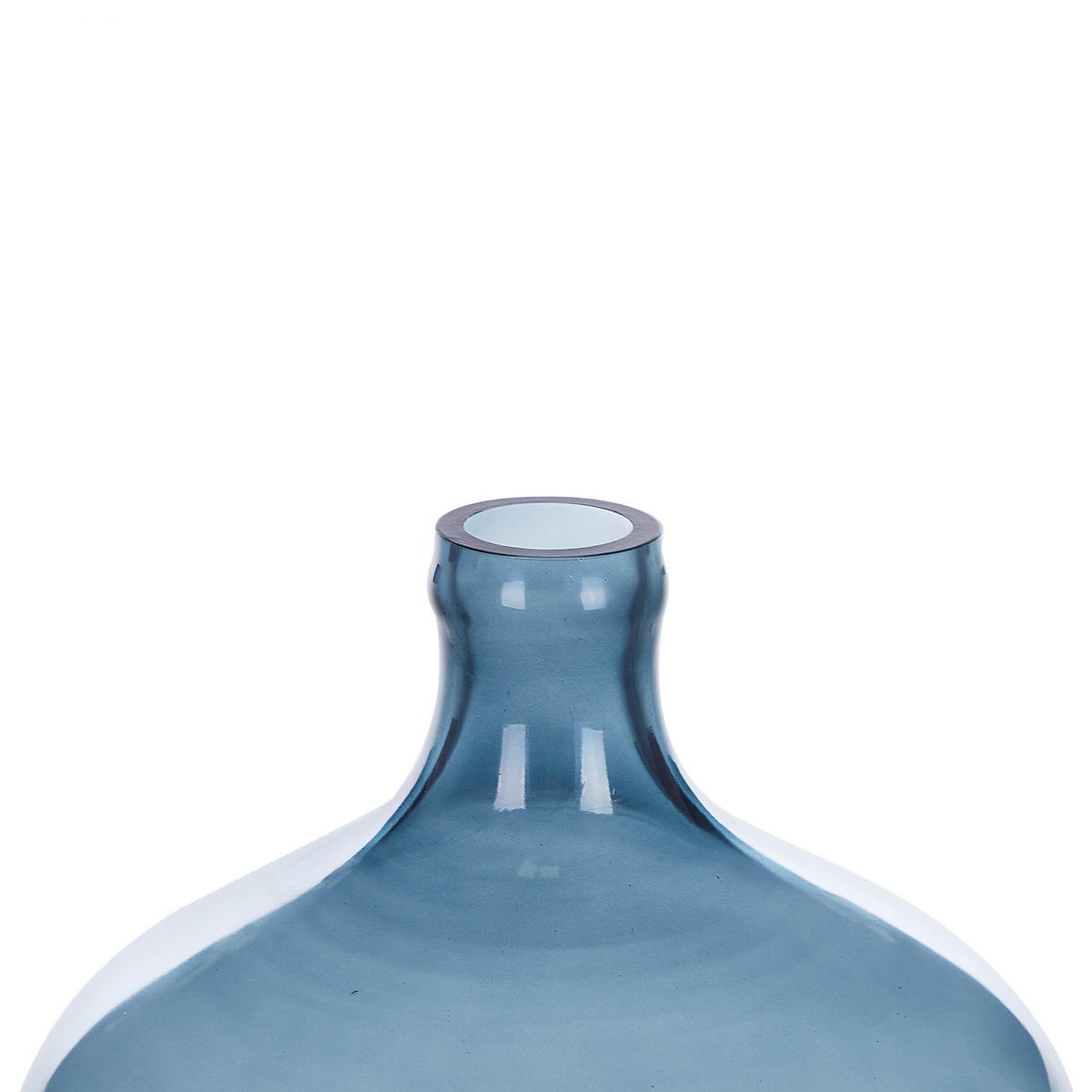 DEKOVASE Glas blau Roti - Blau, Glas (39cm) - Beliani