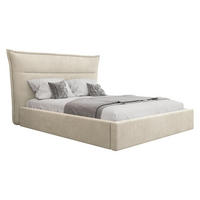 POLSTERBETT Tinkus - Beige/Naturfarben, Holz/Holzwerkstoff (160/200cm) - MIRJAN24