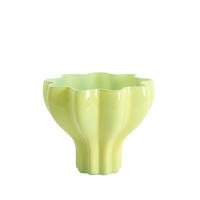 VASE Luson - Grün - 20/20/15.5 cm - Grün, Glas (15.5cm) - Light & Living
