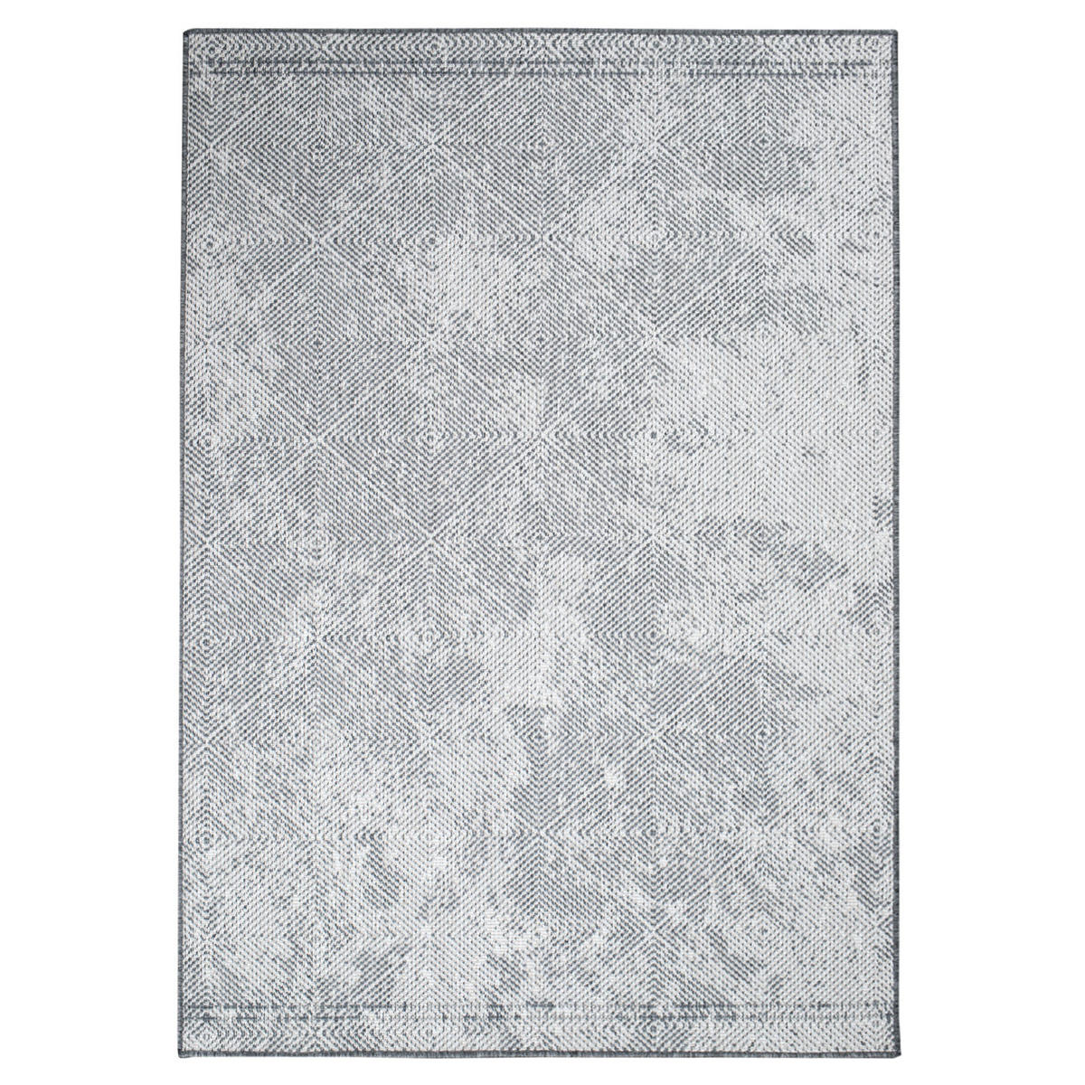 OUTDOOR-TEPPICH DuoRug 5845 Grau 120x170 cm - Grau, Textil (120/170cm) - carpet city